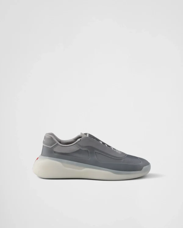 America's Cup | Sneakers*Prada America's Cup Re-Nylon and bike fabric sneakers Grey