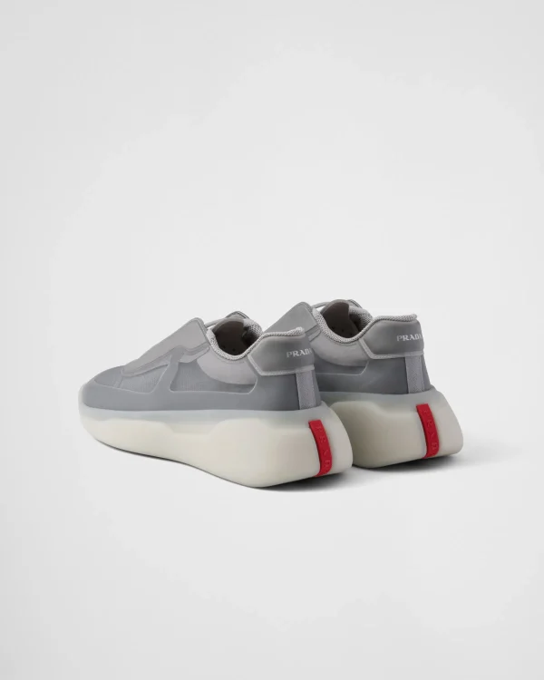 America's Cup | Sneakers*Prada America's Cup Re-Nylon and bike fabric sneakers Grey