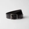 Belts*Prada Brushed leather belt Sienna