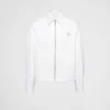 Denim*Prada Bull denim blouson jacket White