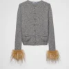 Knitwear*Prada Cashmere cardigan Grey