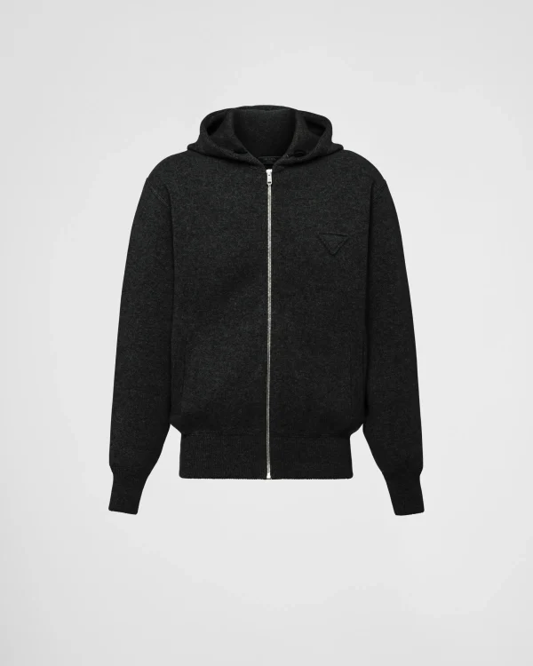 Knitwear*Prada Cashmere cardigan Black