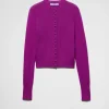 Knitwear*Prada Cashmere cardigan Azaleared