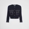 Knitwear*Prada Cashmere cardigan Navy