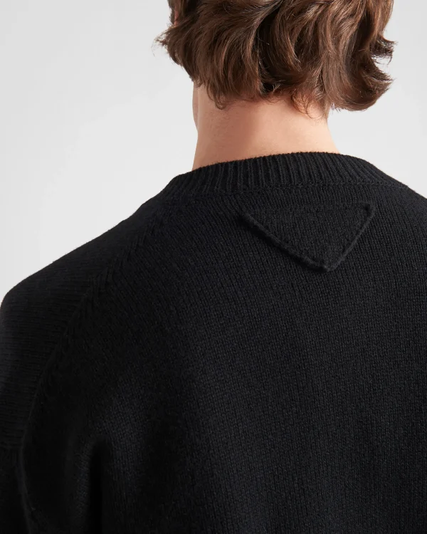 Knitwear*Prada Cashmere cardigan Black