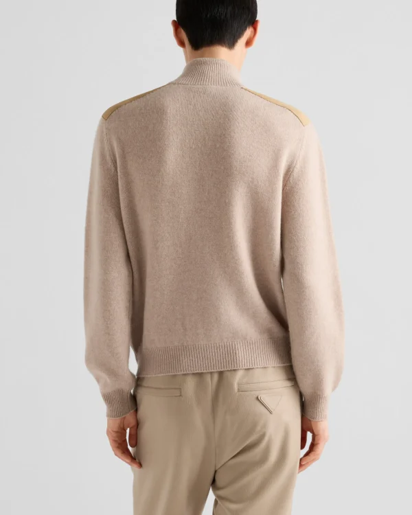 Knitwear*Prada Cashmere cardigan Desertbeige