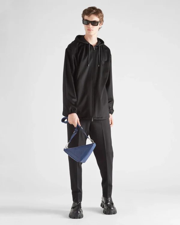 Jogging Suits And Sweatshirts | Jackets And Coats*Prada Cashmere hoodie Black