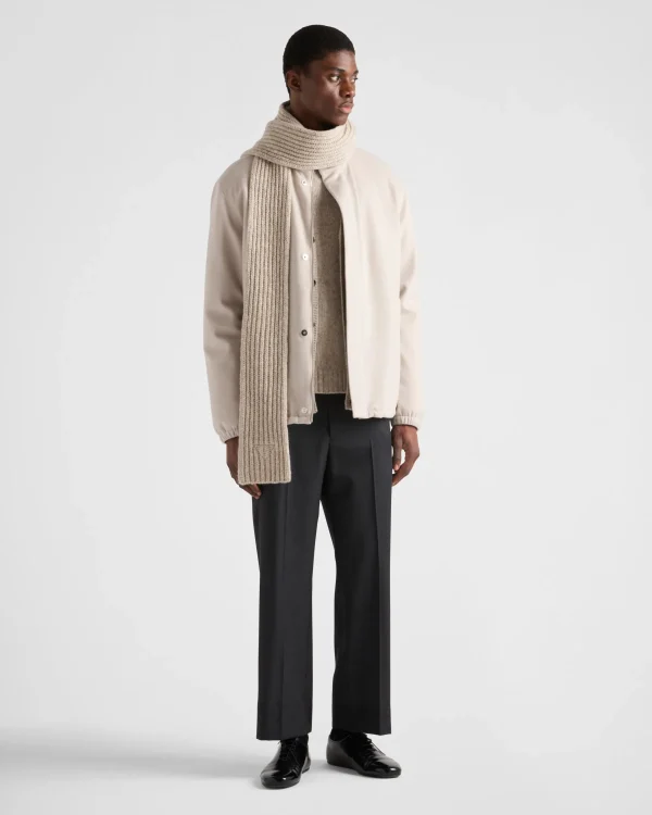 Jackets And Coats*Prada Cashmere jacket Albinowhite