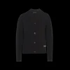 Knitwear*Prada Cashmere knit cardigan Black