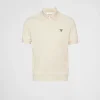 T-shirts And Polo Shirts | Knitwear*Prada Cashmere polo shirt Ivory