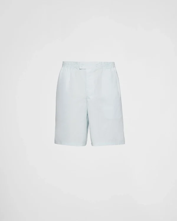 Trousers And Bermudas*Prada Cotton Bermudas Astro