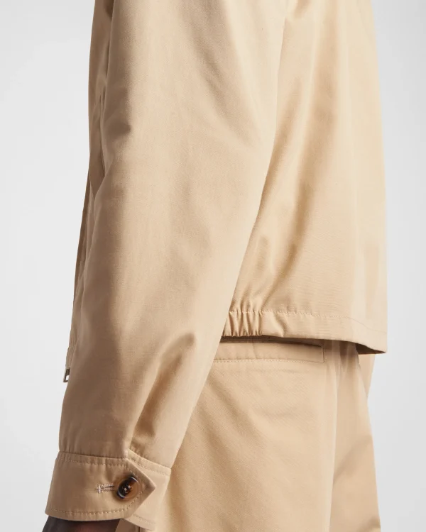 Outerwear*Prada Cotton blend jacket Desertbeige