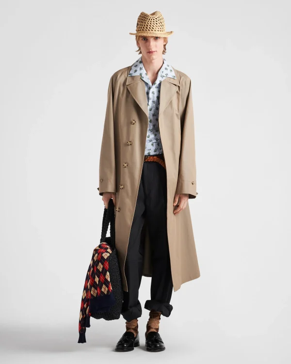 Jackets And Coats*Prada Cotton coat Beige