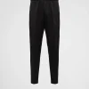 Trousers And Bermudas*Prada Cotton gabardine pants Black