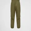 Trousers And Bermudas*Prada Cotton pants Militarygreen