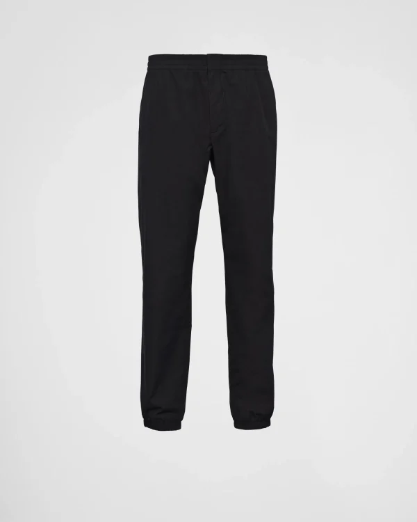 Trousers And Bermudas*Prada Cotton pants Black