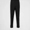 Trousers And Bermudas*Prada Cotton pants Black