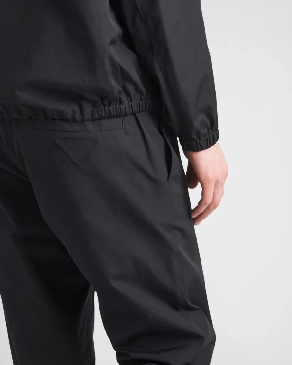 Trousers And Bermudas*Prada Cotton pants Black