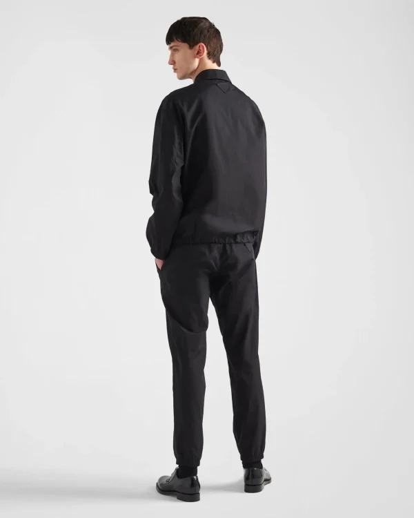 Trousers And Bermudas*Prada Cotton pants Black