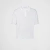 Knitwear*Prada Cotton polo shirt White