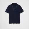 T-shirts And Polo Shirts*Prada Cotton polo shirt