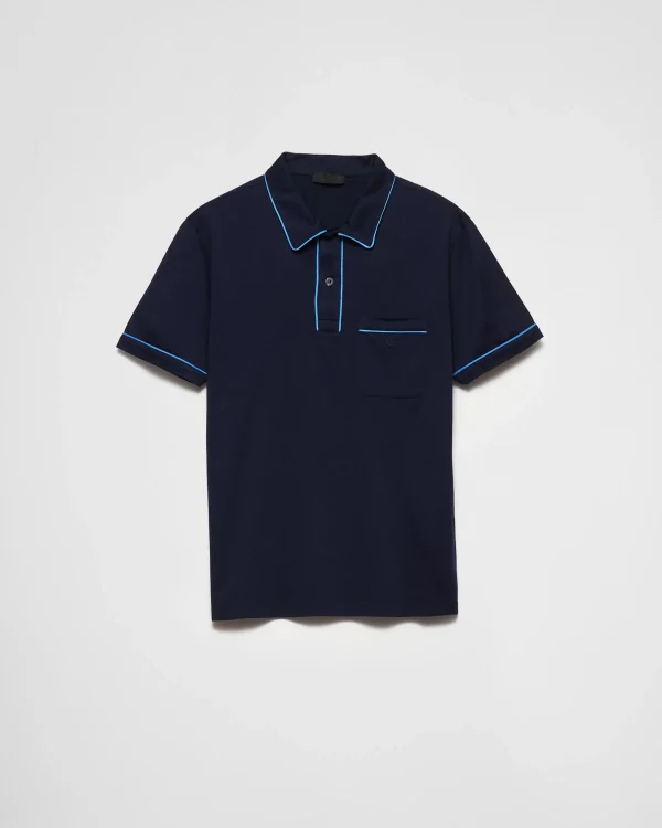 T-shirts And Polo Shirts*Prada Cotton polo shirt