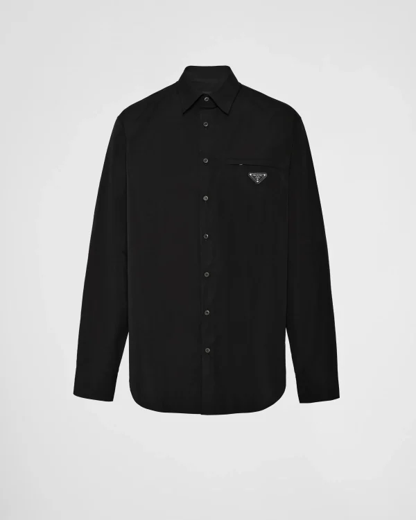 Shirts*Prada Cotton shirt Black