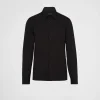 Shirts*Prada Cotton shirt Black