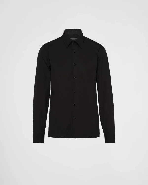 Shirts*Prada Cotton shirt Black