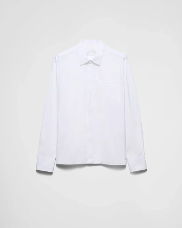 Shirts*Prada Cotton shirt White