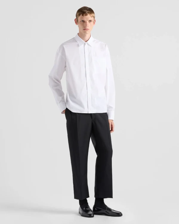 Shirts*Prada Cotton shirt White