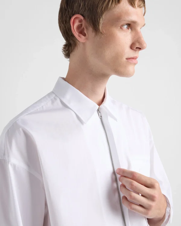 Shirts*Prada Cotton shirt White