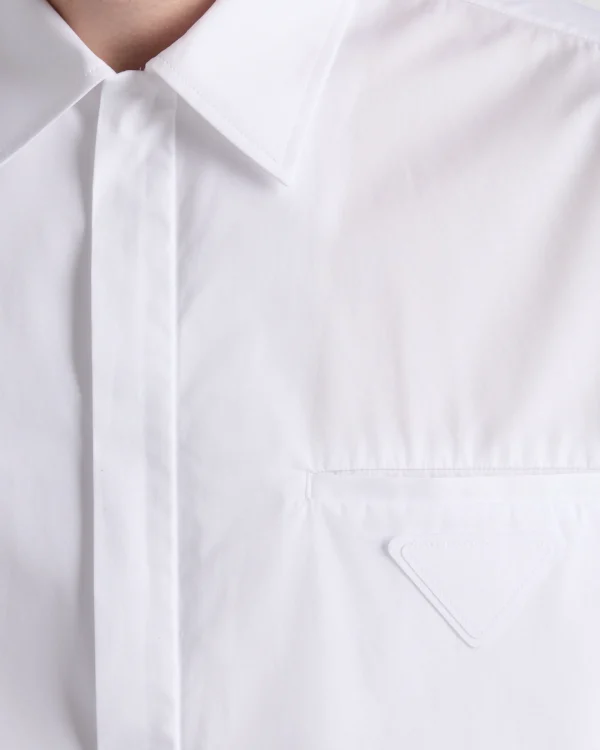 Shirts*Prada Cotton shirt White