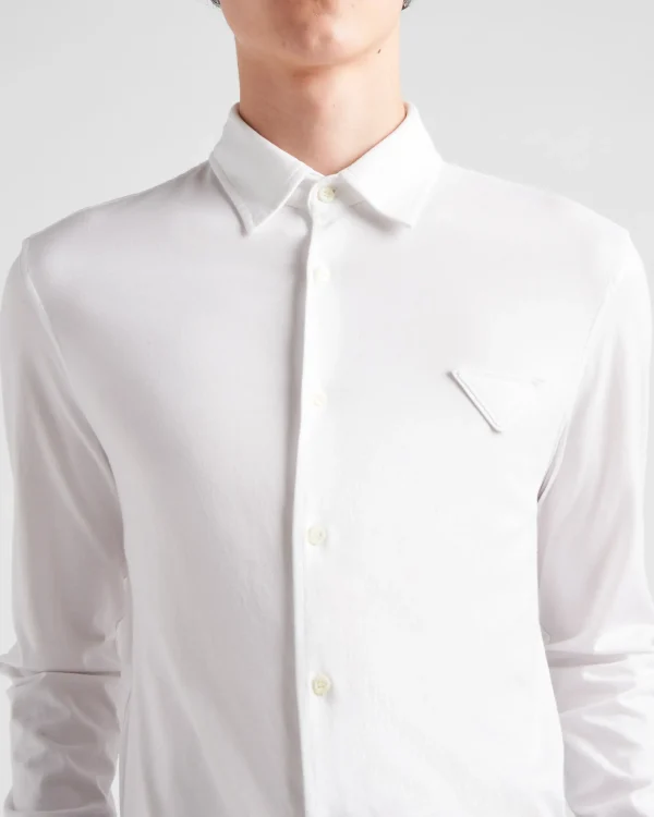 Shirts*Prada Cotton shirt White