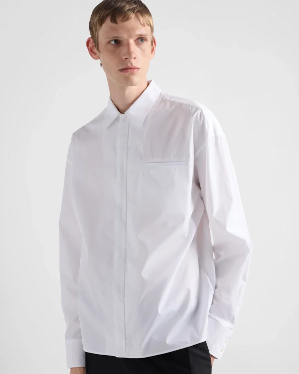 Shirts*Prada Cotton shirt White