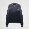 Jogging Suits And Sweatshirts*Prada Cotton sweatshirt Navy