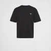 T-shirts And Polo Shirts*Prada Cotton T-shirt Black