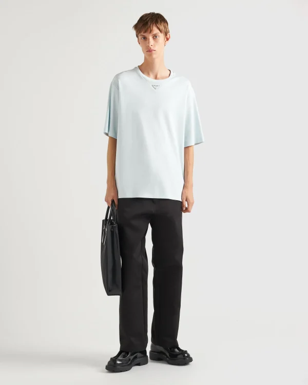 T-shirts And Polo Shirts*Prada Cotton T-shirt Astro