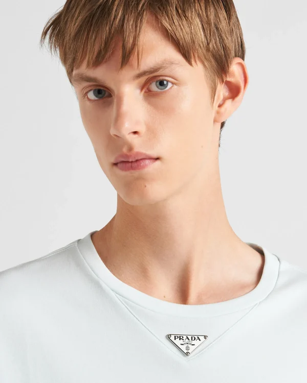 T-shirts And Polo Shirts*Prada Cotton T-shirt Astro