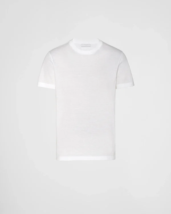 T-shirts And Polo Shirts*Prada Cotton T-shirts - Three-pack White