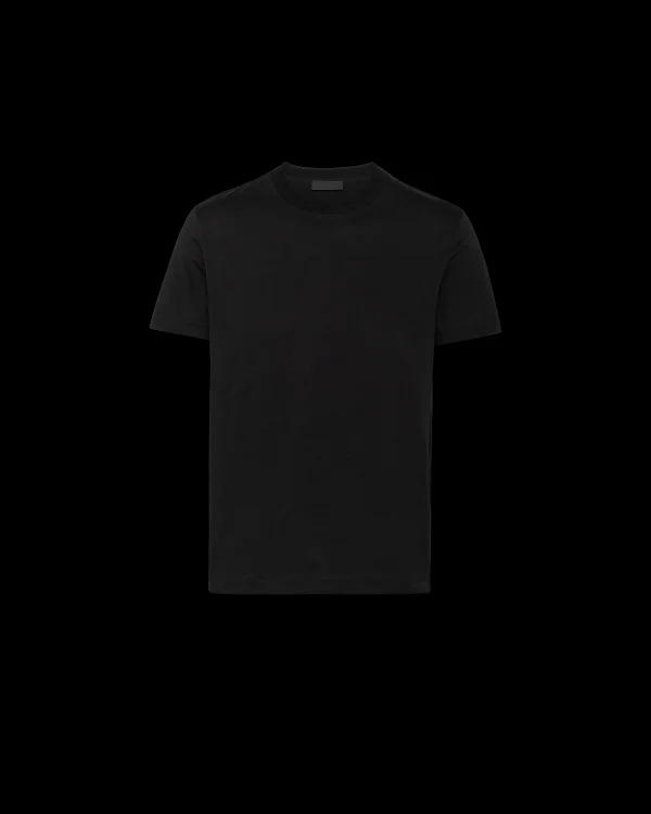 T-shirts And Polo Shirts*Prada Cotton T-shirts - Three-pack Black