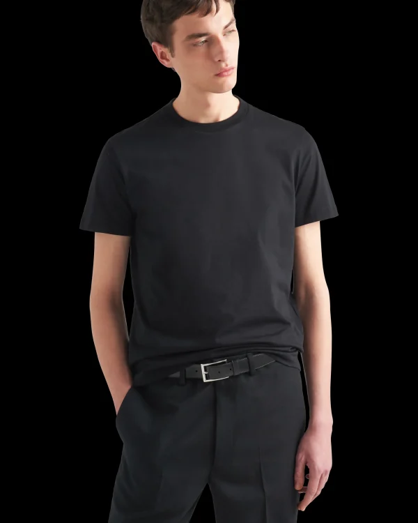 T-shirts And Polo Shirts*Prada Cotton T-shirts - Three-pack Black