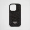 High-tech Accessories*Prada Cover for iPhone 14 Pro Max Black