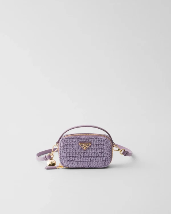 Mini Bags | Mini Bags*Prada Crochet and leather mini-pouch Lily