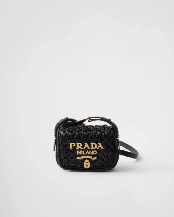 Shoulder Bags | Shoulder Bags*Prada Crochet and leather shoulder bag Black