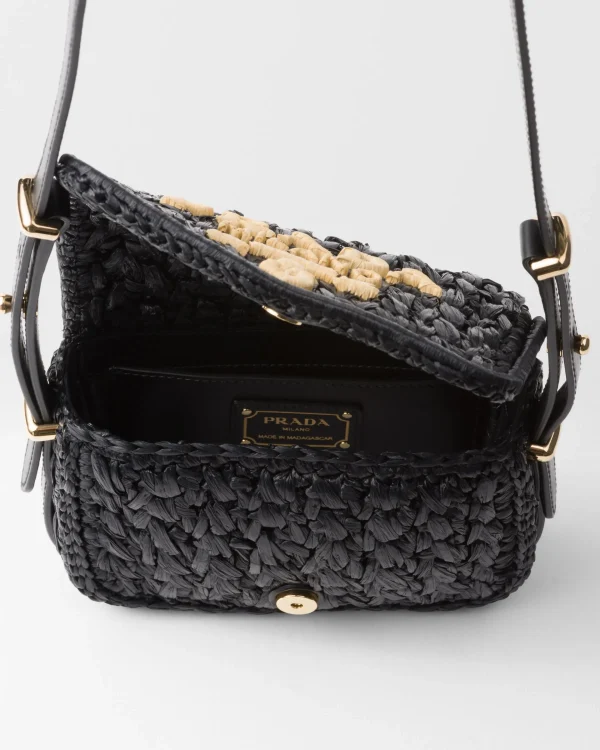 Shoulder Bags | Shoulder Bags*Prada Crochet and leather shoulder bag Black