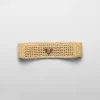 Headbands And Hair Accessories*Prada Crochet hairband Natural