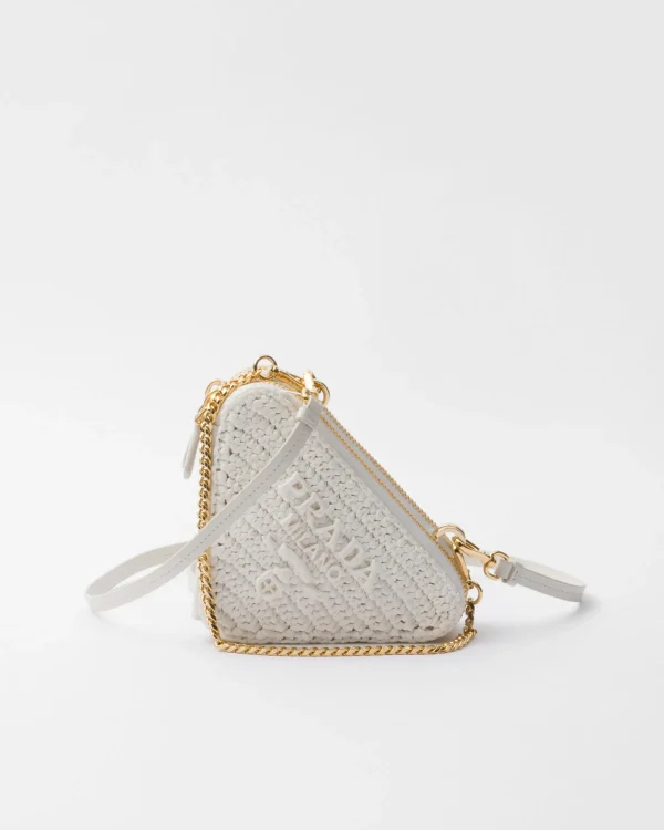 Mini Bags | Mini Bags*Prada Crochet mini-pouch White