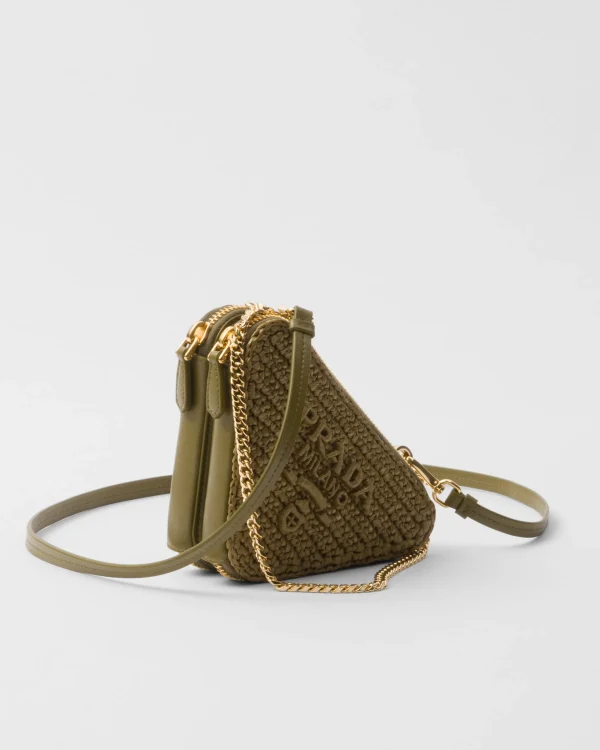 Mini Bags | Mini Bags*Prada Crochet mini-pouch Olivegreen