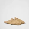 Sandals*Prada Crochet mules Natural